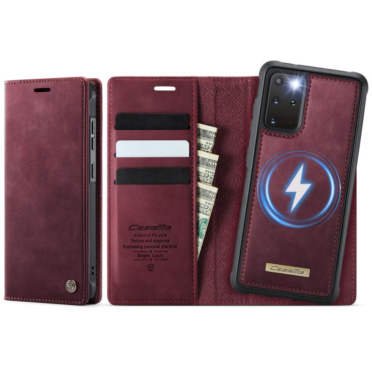 CaseMe C49 Magnetic RFID Blocking Detachable Wallet Leather Phone Case, For Samsung Galaxy S20+, For Samsung Galaxy A17, For Samsung Galaxy S24 / S25, For Samsung Galaxy S24+ / S25+