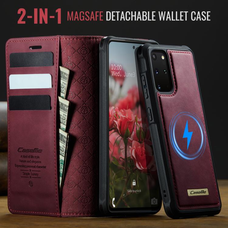 CaseMe C49 Magnetic RFID Blocking Detachable Wallet Leather Phone Case, For Samsung Galaxy S20+, For Samsung Galaxy A17, For Samsung Galaxy S24 / S25, For Samsung Galaxy S24+ / S25+