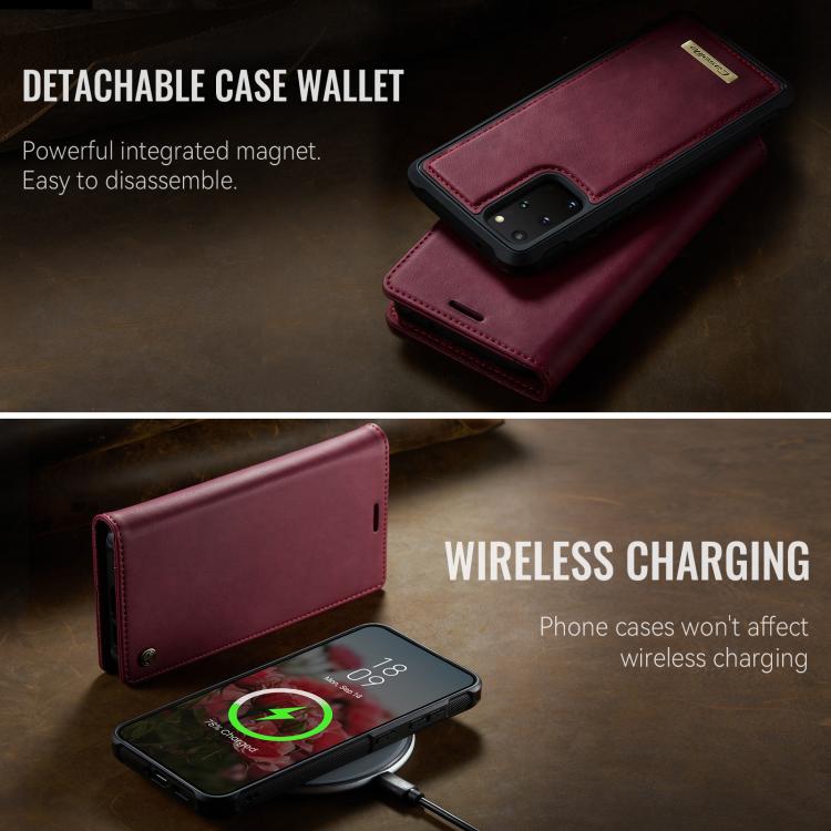 CaseMe C49 Magnetic RFID Blocking Detachable Wallet Leather Phone Case, For Samsung Galaxy S20+, For Samsung Galaxy A17, For Samsung Galaxy S24 / S25, For Samsung Galaxy S24+ / S25+