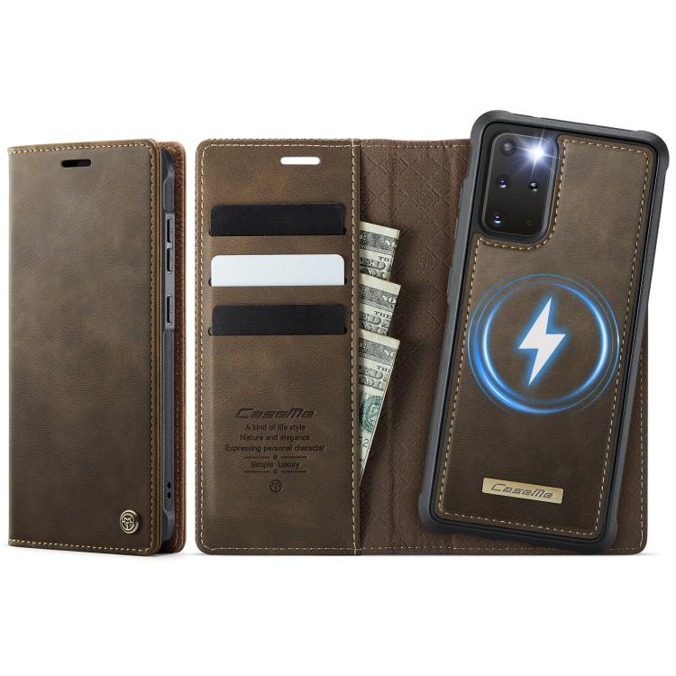 CaseMe C49 Magnetic RFID Blocking Detachable Wallet Leather Phone Case, For Samsung Galaxy S20+, For Samsung Galaxy A17, For Samsung Galaxy S24 / S25, For Samsung Galaxy S24+ / S25+