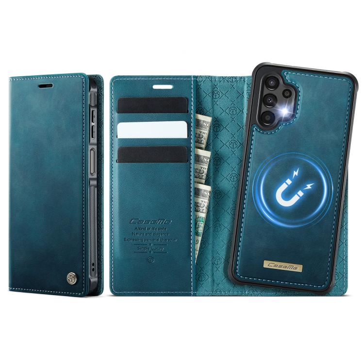 CaseMe C49 Magnetic RFID Blocking Detachable Wallet Leather Phone Case, For Samsung Galaxy A14 5G / M44, For Samsung Galaxy A55 / A35 5G, For Samsung Galaxy A13 / A04s, For Samsung Galaxy A52 / A52s