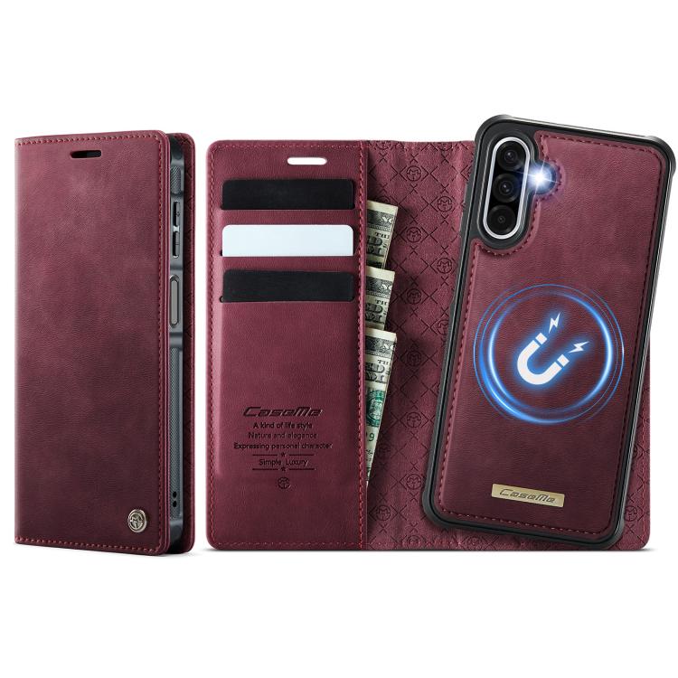 CaseMe C49 Magnetic RFID Blocking Detachable Wallet Leather Phone Case, For Samsung Galaxy S20+, For Samsung Galaxy A17, For Samsung Galaxy S24 / S25, For Samsung Galaxy S24+ / S25+