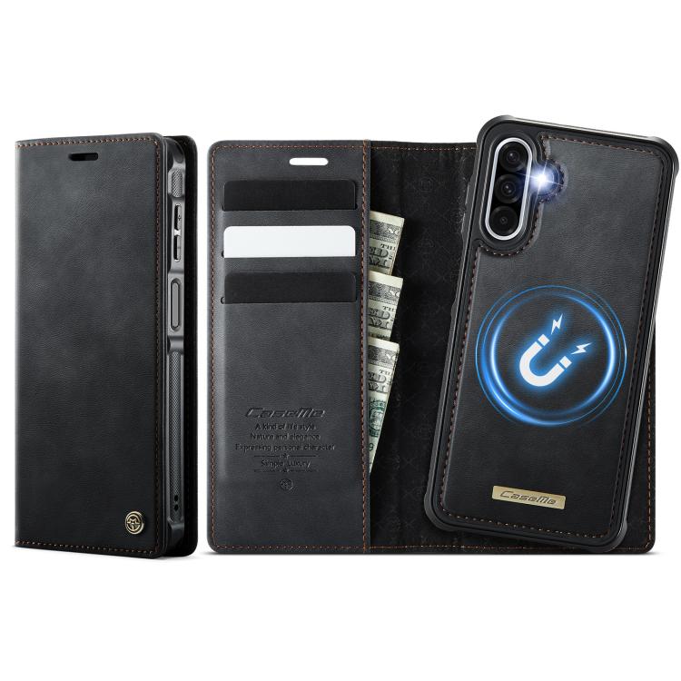 CaseMe C49 Magnetic RFID Blocking Detachable Wallet Leather Phone Case, For Samsung Galaxy S20+, For Samsung Galaxy A17, For Samsung Galaxy S24 / S25, For Samsung Galaxy S24+ / S25+