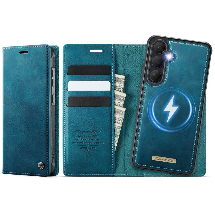 CaseMe C49 Magnetic RFID Blocking Detachable Wallet Leather Phone Case, For Samsung Galaxy S26+ 5G, For Samsung Galaxy S26 Ultra 5G, For Samsung Galaxy S26 5G, For Samsung Galaxy A57 5G