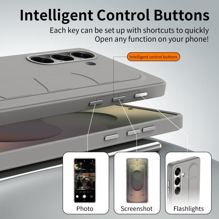 Intelligent Control Button Wristband Phone Case, For Samsung Galaxy S24+ 5G, For Samsung Galaxy S24 5G, For Samsung Galaxy S23 Ultra 5G