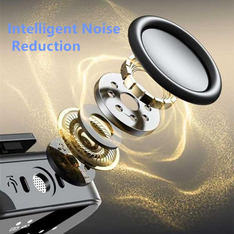 F15 2 in 1 Lavalier Clip Intelligent Noise Reduction Wireless Microphone for Type-C and 8 Pin