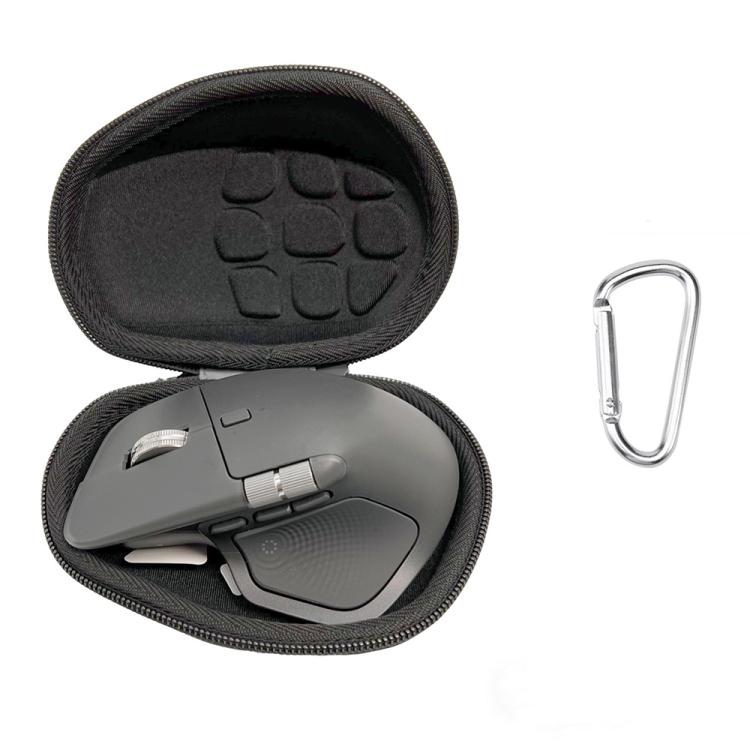 For Logitech MX Master 4 / 3S Mouse Carrying Case Portable PU Hard Shell Protective Case for Outdoor Use, For Logitech MX Master 4 / 3S
