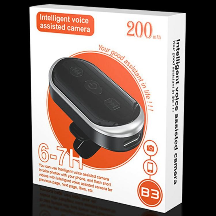 B3 Shutter Controller Wireless Camera Remote Intelligent Voice Control Bluetooth Remote