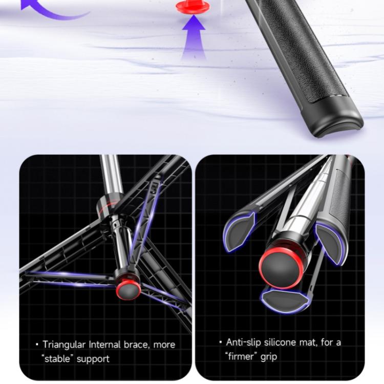 F05 For Photography Vlogging Remote Control Phone Holder Extendable Selfie Stick Tripod Stand, F05