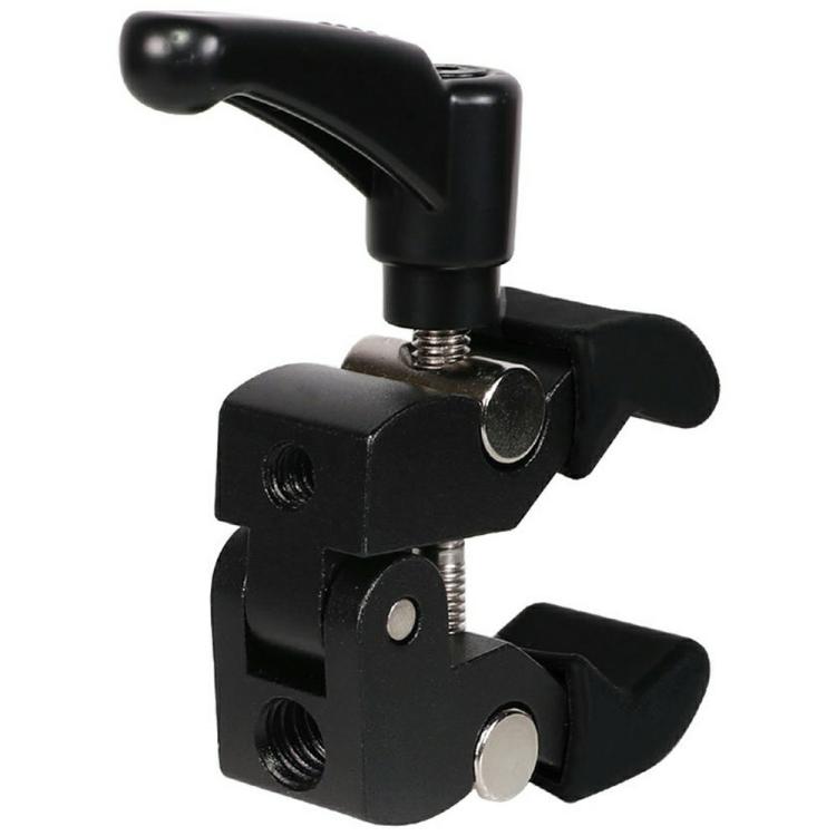 Z039 Photography Clamp 1/4 and 3/8 Thread Crab Pliers Clip For DSLR Cameras