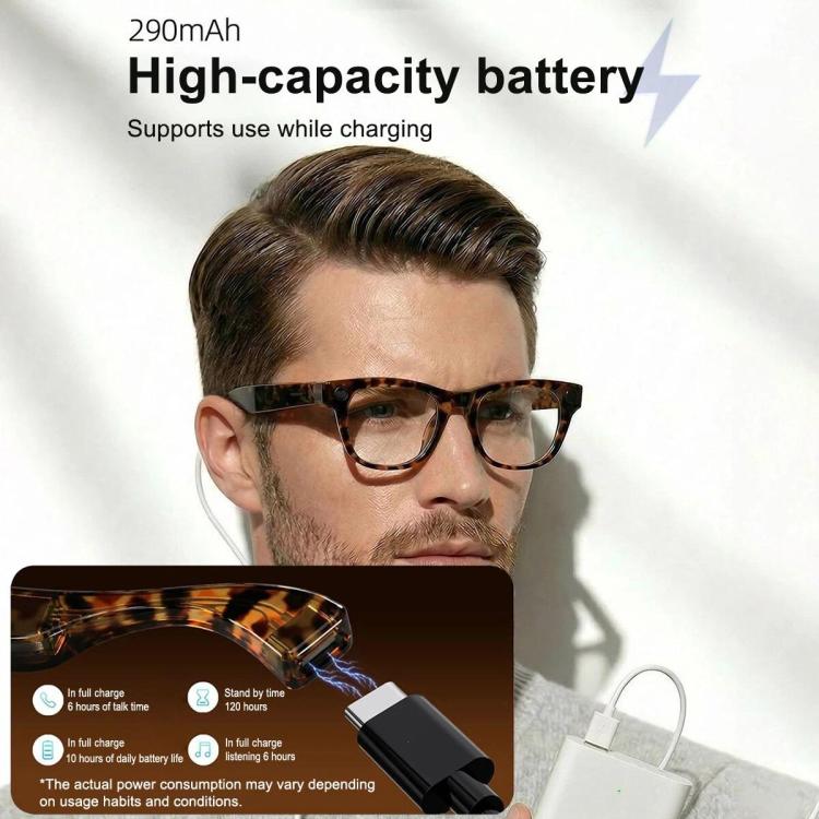 G600Pro 13MP AI Smart Glasses, Support Bluetooth Call / Intelligent Translation