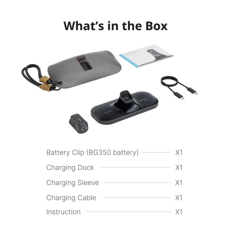 BOBOVR CG2 For Meta Ray-Ban Wayfarer Smart AI Glass 3 in 1 Charging Station