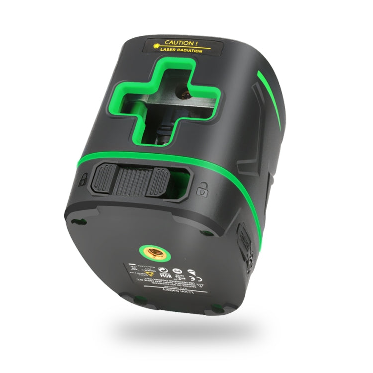 SNDWAY SW-331G Laser Level 2 Lines 360 Degree Rechargeable Battery Green Beam Self Leveling Level Laser 3D Rotary Vertical Horizontal