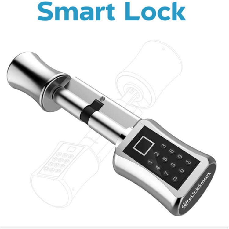 60+40mm Office Home Value Fingerprint Password Smart Lock Core Password Lock Only LockLock Home Security Door Lock, 60+40mm