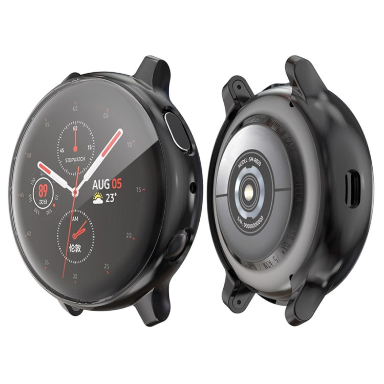 For Samsung Galaxy Watch Active 2 44mm ENKAY Hat-prince Full Coverage Electroplate TPU Case