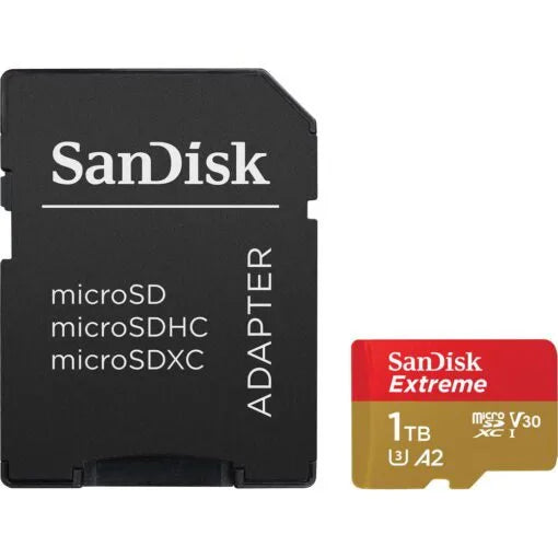 SanDisk 1TB Extreme UHS-I MicroSDXC Memory Card