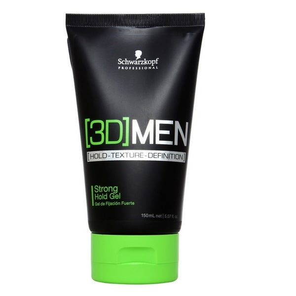 Schwarzkopf 3D Men Strong Hold Hair Gel 150ml