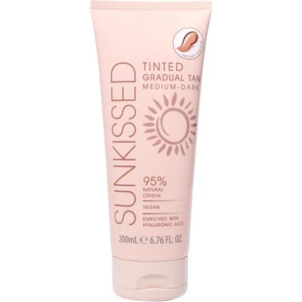Sunkissed 95 Percent Tinted Gradual Tan 200ml - Medium-Dark
