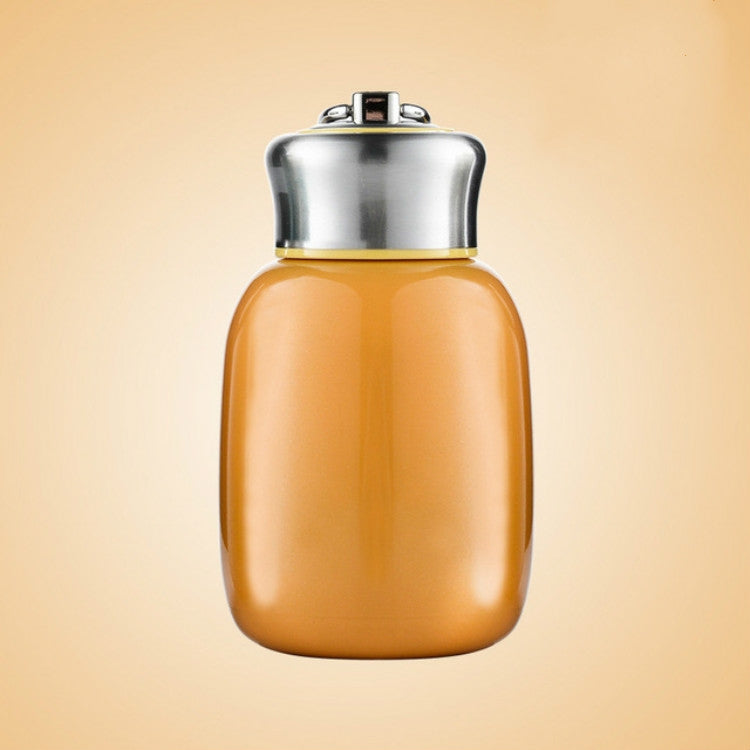 Mini Cute Coffee Vacuum Flasks Thermos Stainless Steel Cup Travel Drink Water Bottle Thermoses Mugs, 200ML, 280ML