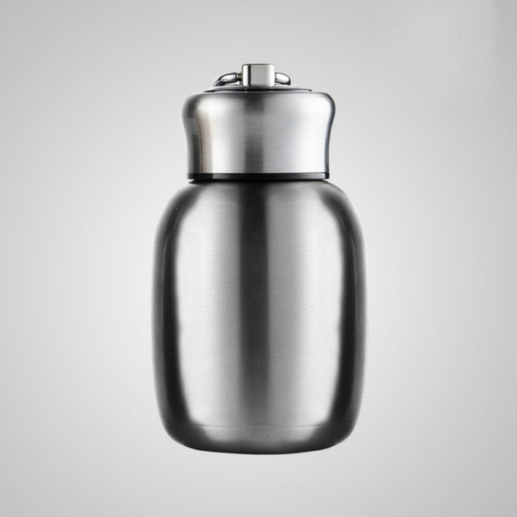 Mini Cute Coffee Vacuum Flasks Thermos Stainless Steel Cup Travel Drink Water Bottle Thermoses Mugs, 200ML, 280ML