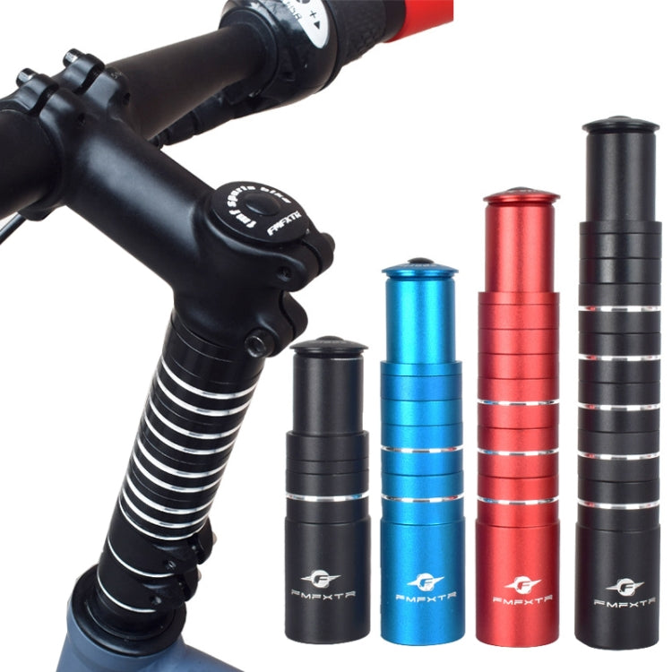 FMFXTR Mountain Bike Handlebar Aluminum Alloy Height Increaser, 8.5cm Blue, 8.5cm Black, 8.5cm Red, 11.4cm Black, 11.4cm Red, 11.4cm Blue, 14.4cm Black, 14.4cm Red, 14.4cm Blue, 17.5cm Black, 17.5cm