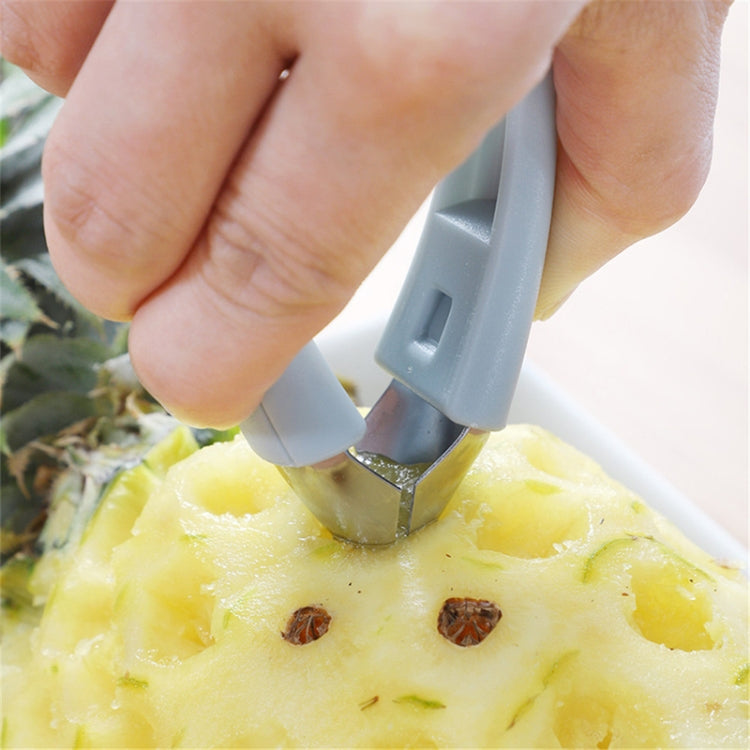 Pineapple Remover Clip Gadget Kitchen Tool Strawberry Shelling Machine, Pineapple Remover Clip(Blue), Pineapple Remover Clip(Orange), Pineapple Remover Clip(Gray)