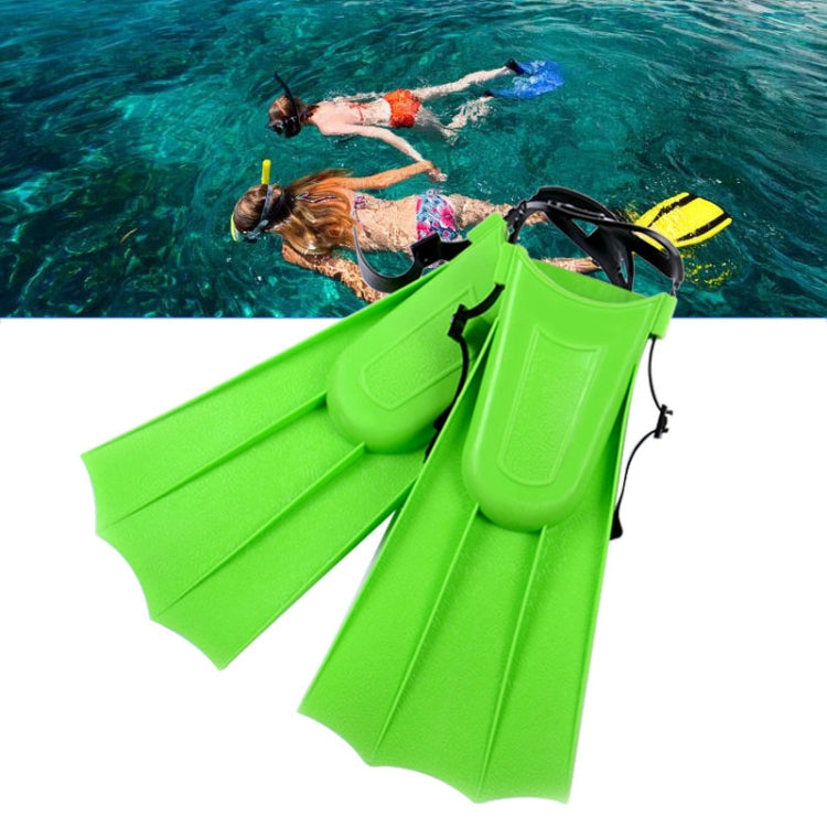 1 Pair Adult Adjustable Fins Swimming Fins Snorkeling Sole, Diving Fins (Orange), Diving Fins (Green), Diving Fins (Blue), Diving Fins (Yellow)
