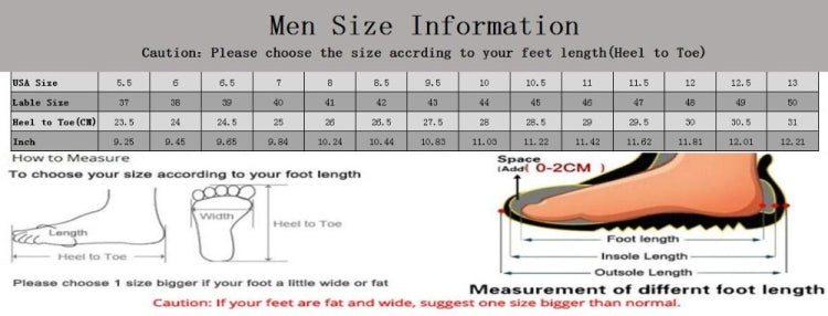 Comfortable and Breathable Non-Slip Set Feet Outdoor Hiking Sneakers Formal Shoes for Men, 47, 48