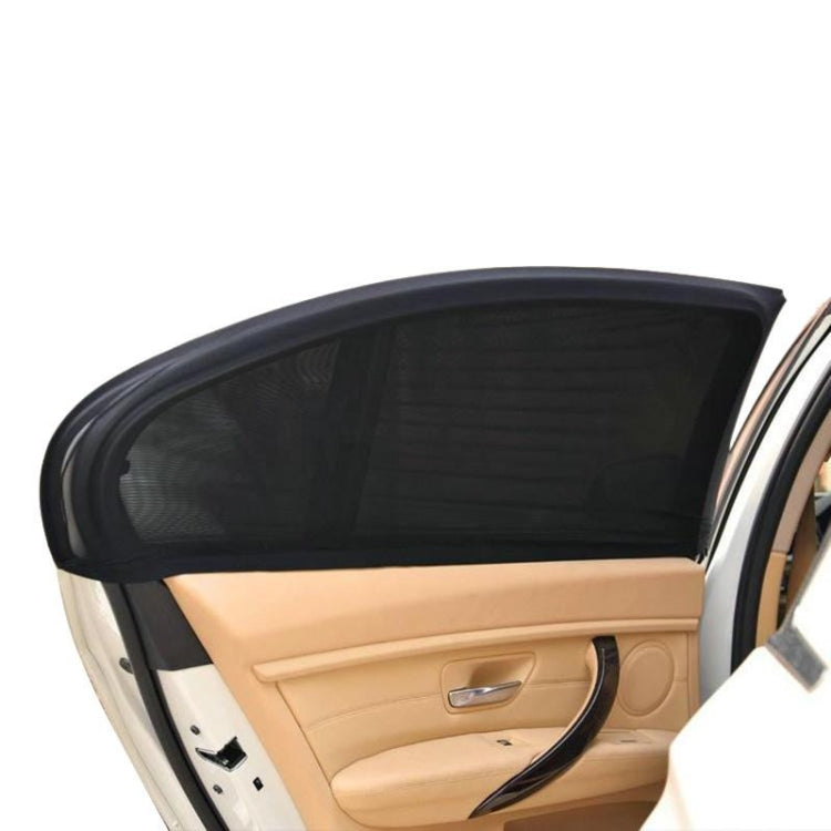 Auto Car Window Mesh Shield Sunshade Visor Net Mosquito Repellent UV Protection Window Covers, Front window75x50cm, Rear window113x50cm