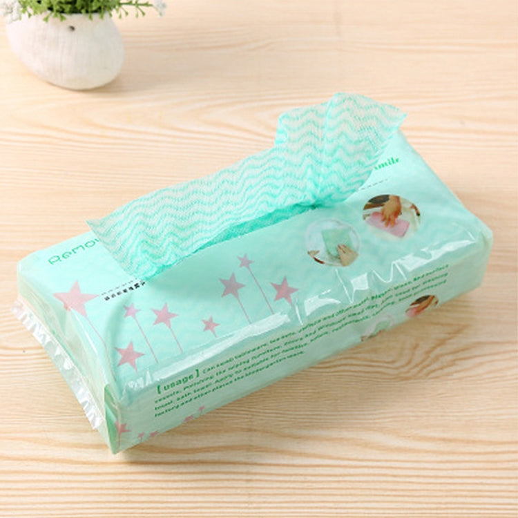 80 Sheet Pull-type Environmental Protection Disposable Non-woven DishCloth, Non-woven DishCloth(Green), Non-woven DishCloth(Beige)