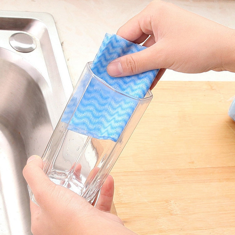 80 Sheet Pull-type Environmental Protection Disposable Non-woven DishCloth, Non-woven DishCloth(Green), Non-woven DishCloth(Beige)
