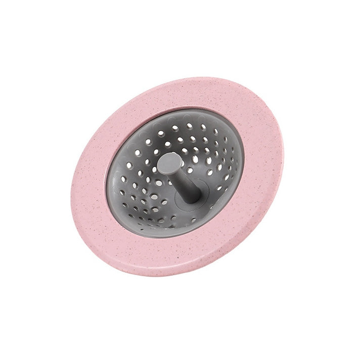vanzlife Dishwasher filter pool floor drain household kitchen  anti-blocking anti-seal washing net bag sewer filter, Pink, Blue, Apricot