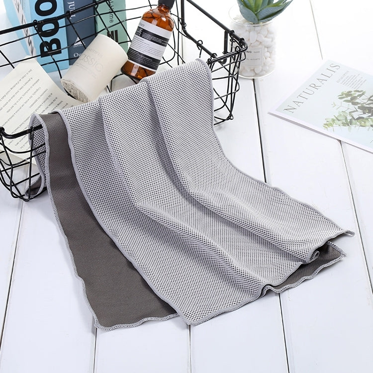 Absorbent Polyester Quick-drying Breathable Cold-skinned Fitness Sports Portable Towel, 40x80 Aluminum Foil Bag, 30x100 Aluminum Foil Bag