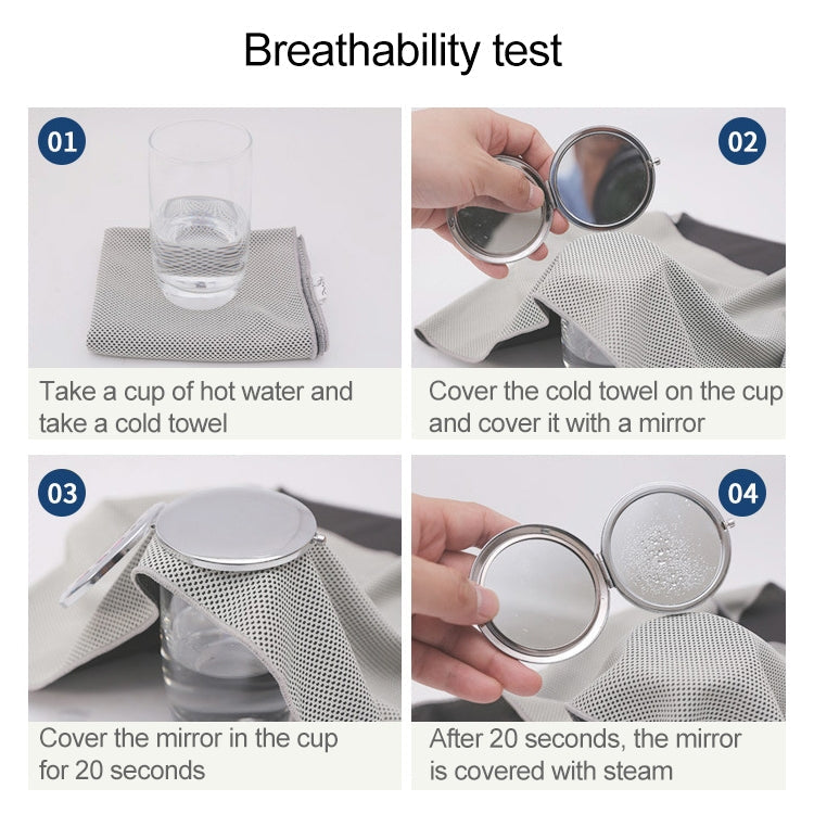 Absorbent Polyester Quick-drying Breathable Cold-skinned Fitness Sports Portable Towel, 30x100 Zippered Bag, 40x80 Round Cask