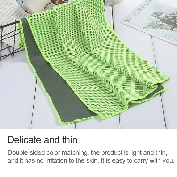 Absorbent Polyester Quick-drying Breathable Cold-skinned Fitness Sports Portable Towel, 30x100 Zippered Bag, 40x80 Round Cask