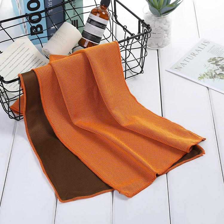 Absorbent Polyester Quick-drying Breathable Cold-skinned Fitness Sports Portable Towel, 30x100 Zippered Bag, 40x80 Round Cask