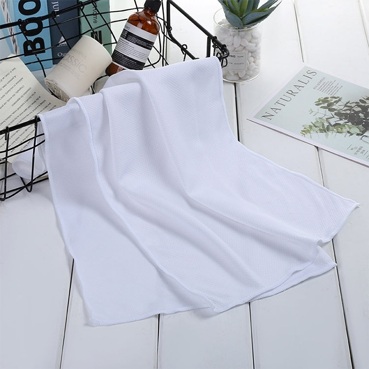 Absorbent Polyester Quick-drying Breathable Cold-skinned Fitness Sports Portable Towel, 30x100 Round Cask, 40x80 Rope Cup