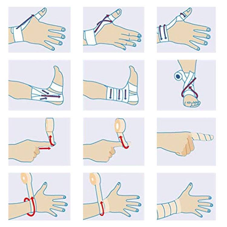 Self-adhesive Elastic Bandage for Sports, 450 x 10cm