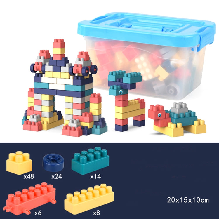 Children Creative Assembling Large Particles of Building Blocks DIY Educational Toys, Random Color Delivery, 100 PCS, 220 PCS, 300 PCS, 400 PCS