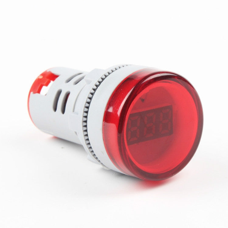AD16-22DSV  Mini Digital Display 60-500V General Indicator AC Voltmeter, Open Hole: 22mm, 60-500V White, 60-500V Red, 60-500V Green, 60-500V Yellow, 60-500V Blue