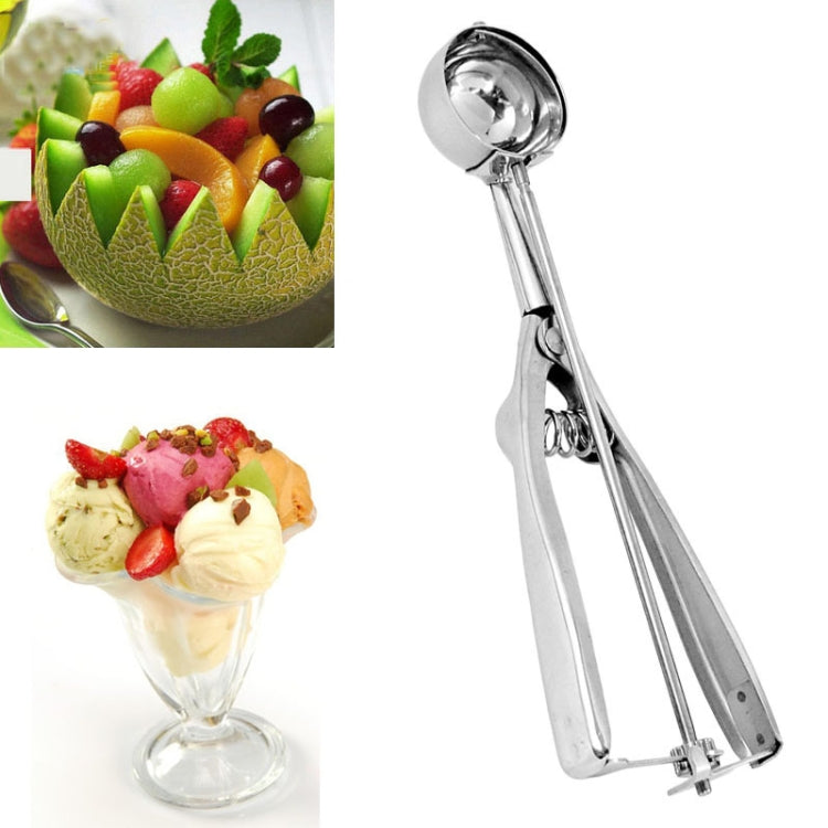 Thick Stainless Steel Ice Cream Spoon Fruit Digging Spoon, 5cm