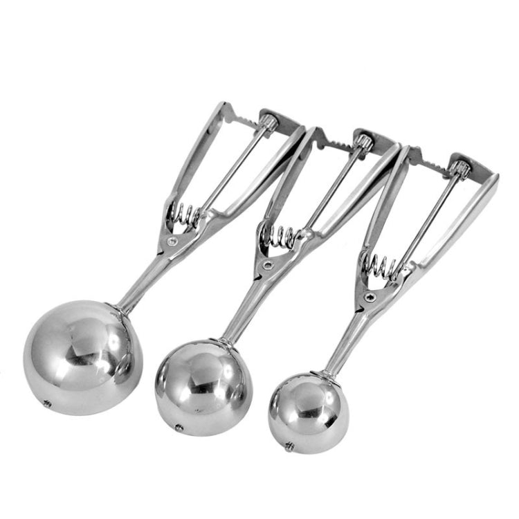 Thick Stainless Steel Ice Cream Spoon Fruit Digging Spoon, 5cm