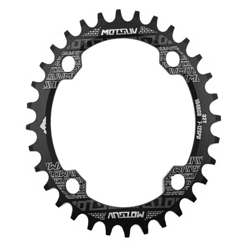 MOTSUV Round Narrow Wide Chainring MTB  Bicycle 104BCD Tooth Plate Parts, Disk 32T, Disk 34T, Disk 36T, Disk 38T, Elliptic plate  32T