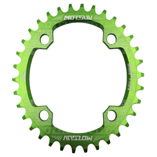 MOTSUV Round Narrow Wide Chainring MTB  Bicycle 104BCD Tooth Plate Parts, Elliptic plate 34T, Elliptic plate 36T, Elliptic plate 38T