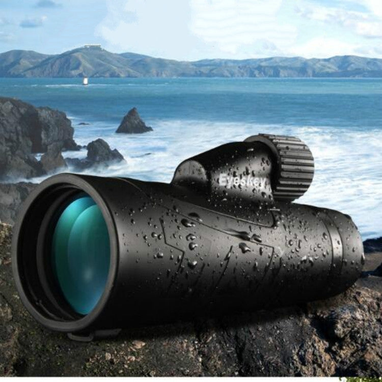 Outdoor HD Portable Monocular Binoculars Mobile Telescope Low-light Night Vision Monoscope Fishing Telescope, EK8510 8X42, EK8510 10X42, EK8510 10X50, EK8510 12X50