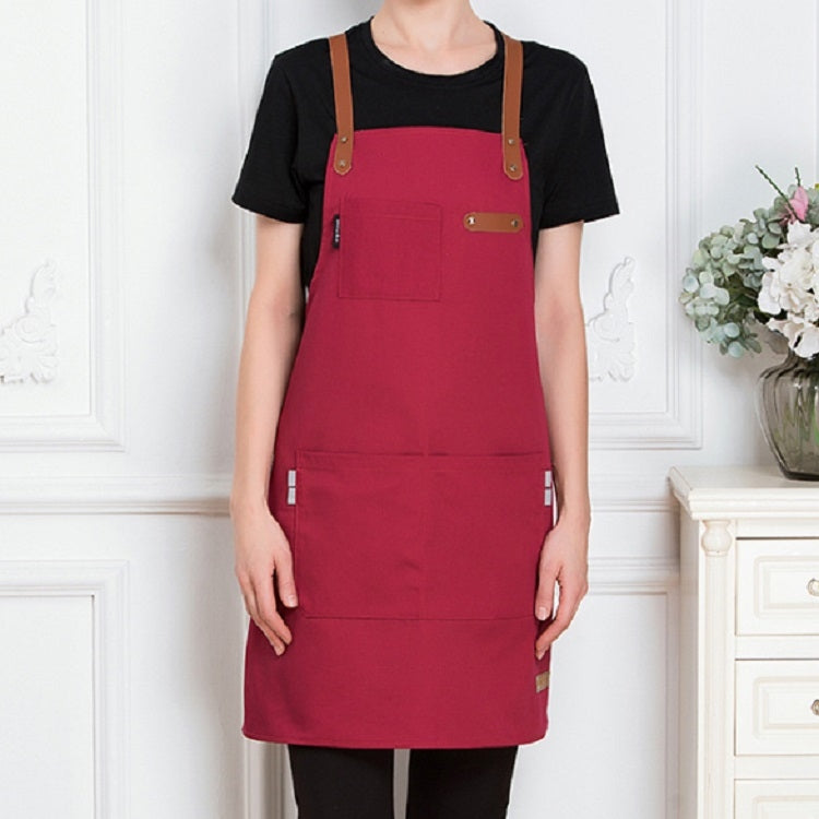 Milk Tea Coffee Fondue Restaurant Canvas Apron