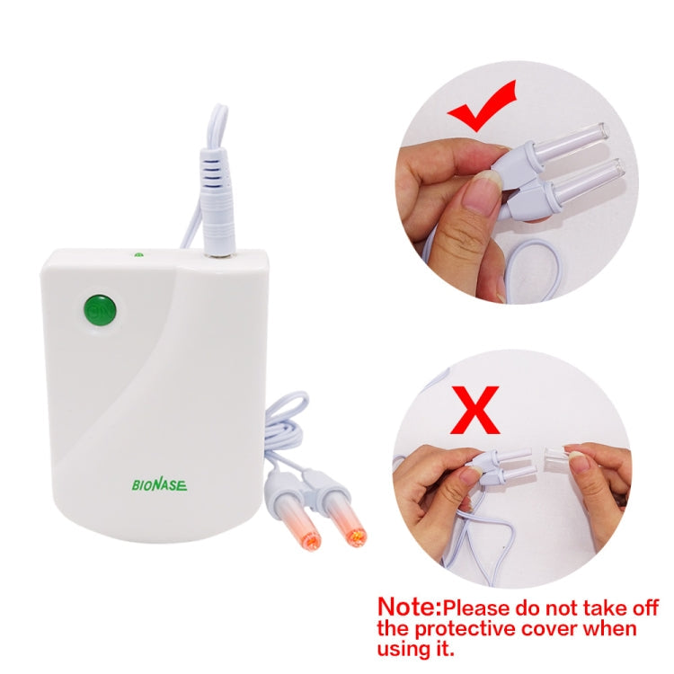 BIONASE Nose Care Therapy Machine Rhinitis Sinusitis Cure Hay Fever Treatment Machine, White