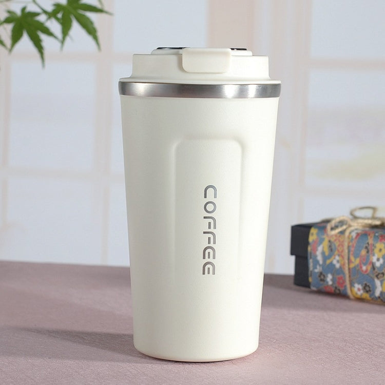 Smart Version Double Stainless steel 304 Coffee Mug Car Thermos Mug Travel Thermo Cup, 380ml White, 380ml Black, 380ml Green, 380ml Blue, 380ml Pink, 510ml White, 510ml Green, 510ml Blue, 510ml Pink, 510ml Black