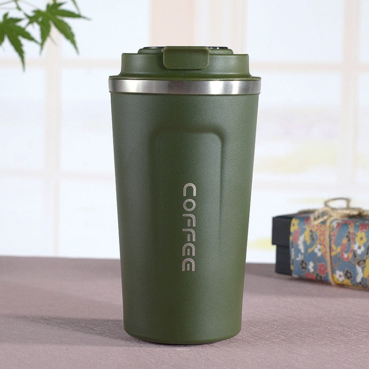 Smart Version Double Stainless steel 304 Coffee Mug Car Thermos Mug Travel Thermo Cup, 380ml White, 380ml Black, 380ml Green, 380ml Blue, 380ml Pink, 510ml White, 510ml Green, 510ml Blue, 510ml Pink, 510ml Black