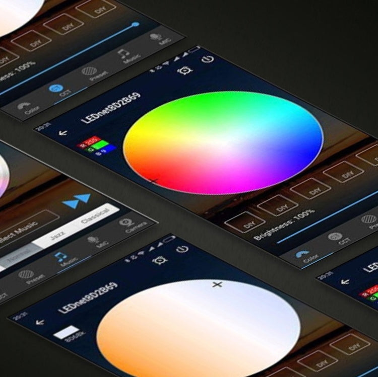Bluetooth Suit Smart Music Sound Control Light Strip Non-waterproof 5050 RGB Colorful Atmosphere LED Light Strip With 24-Keys Remote Control, 20M 360 LEDs, 30M 540 LEDs
